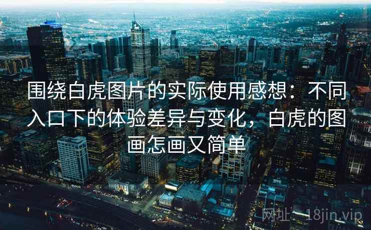 围绕白虎图片的实际使用感想:不同入口下的体验差异与变化,白虎的图画怎画又简单