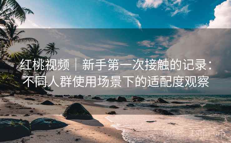 红桃视频|新手第一次接触的记录:不同人群使用场景下的适配度观察