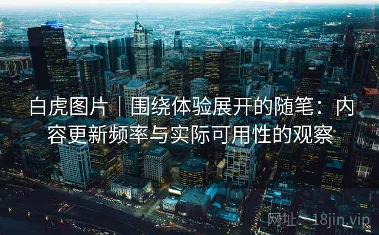 白虎图片|围绕体验展开的随笔:内容更新频率与实际可用性的观察