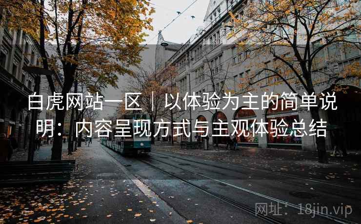 白虎网站一区｜以体验为主的简单说明：内容呈现方式与主观体验总结
