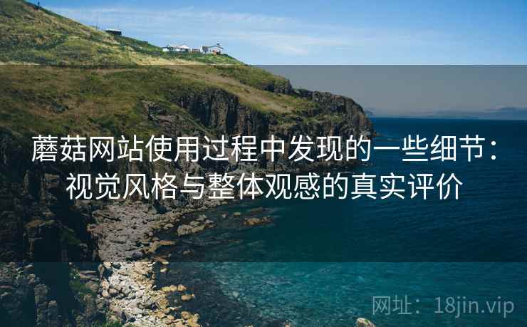 蘑菇网站使用过程中发现的一些细节:视觉风格与整体观感的真实评价