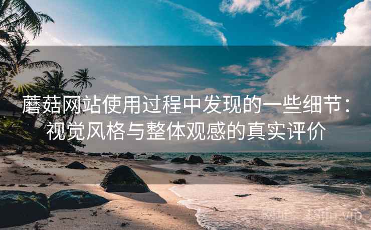 蘑菇网站使用过程中发现的一些细节:视觉风格与整体观感的真实评价